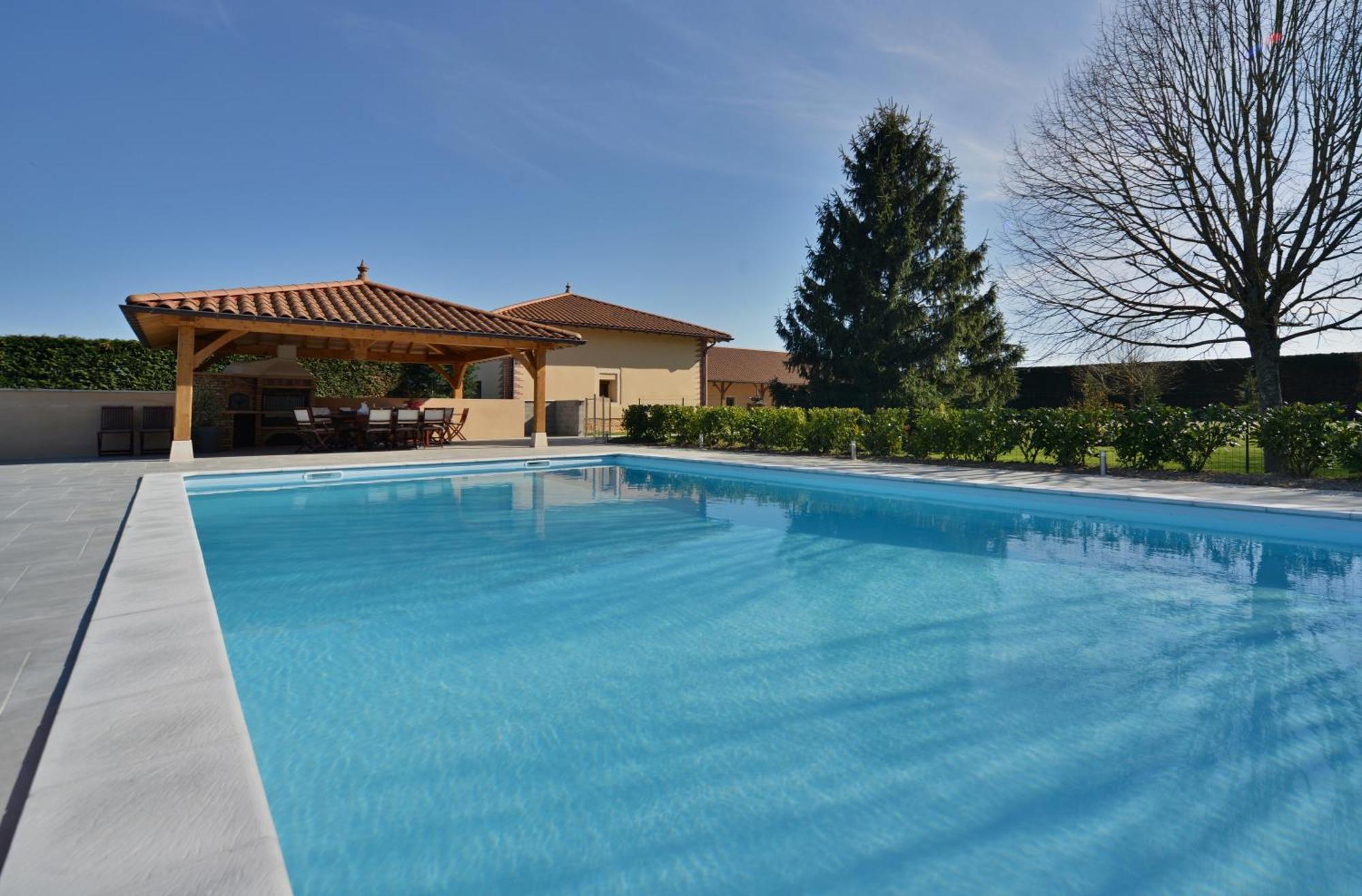 Bed and Breakfast Domaine De La Garde Vonnas Esterno foto